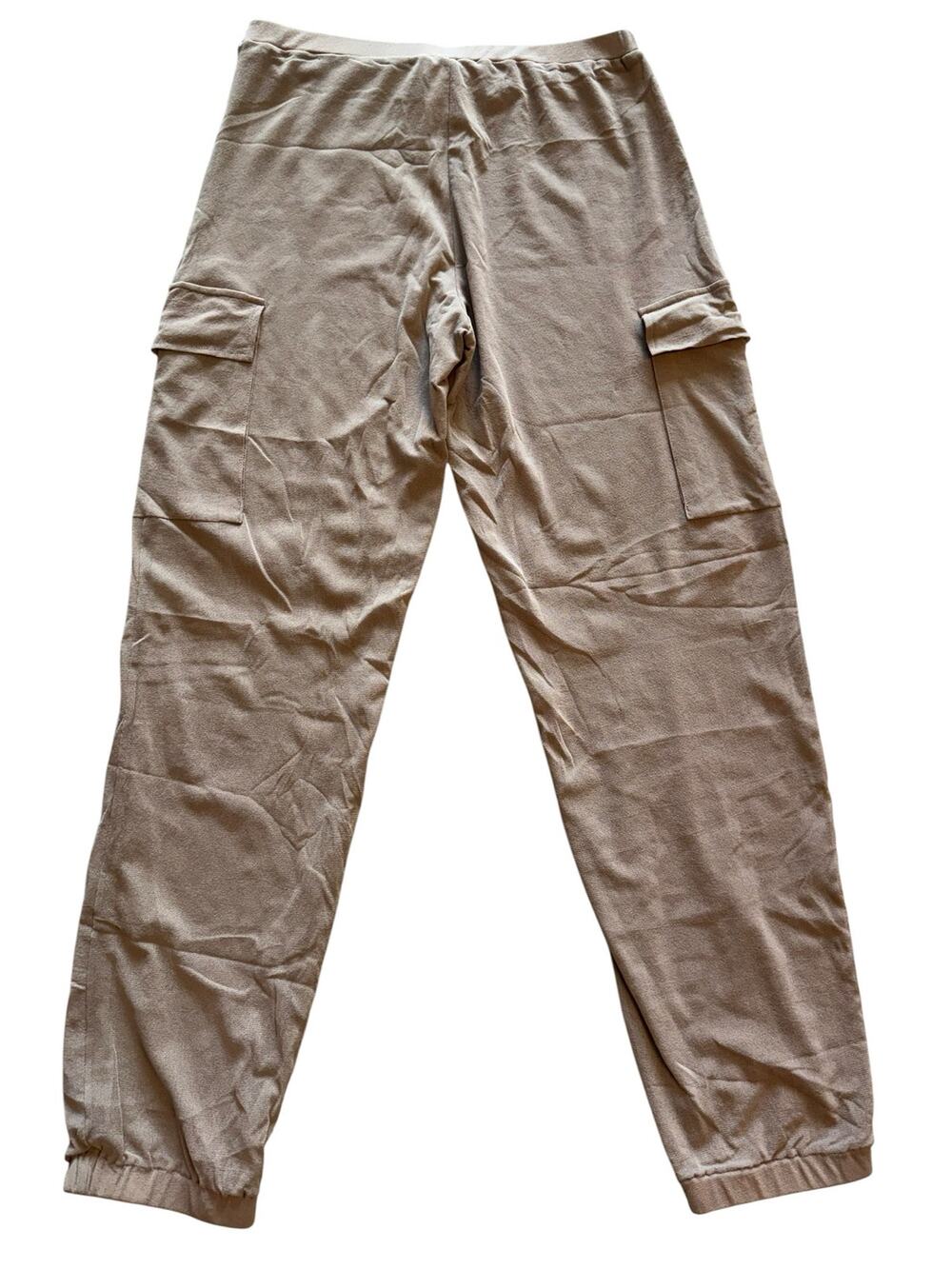 FUZZI JEAN PAUL GAULTIER MESH JOGGER PANTS TAN NWOT SIZE MEDIUM